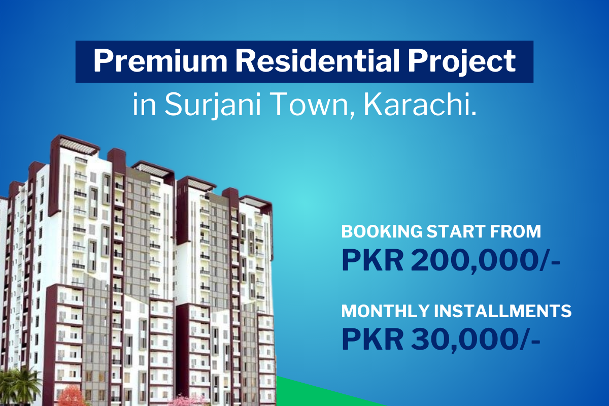 Premium Residential Project in Surjani Town, Karachi.