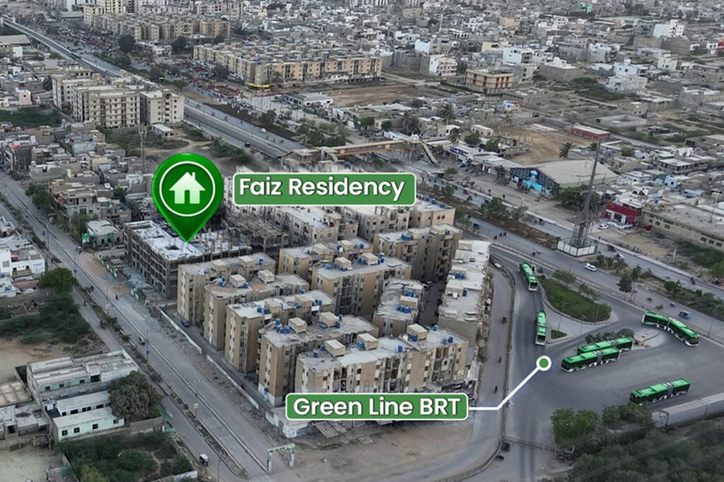 Best Investment property in karachi surjani town faiz residency