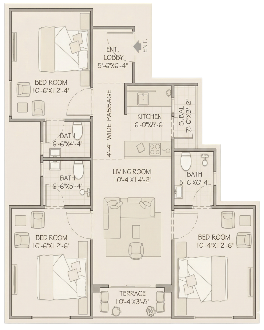 4-ROOM-LAYOUT-STYLE